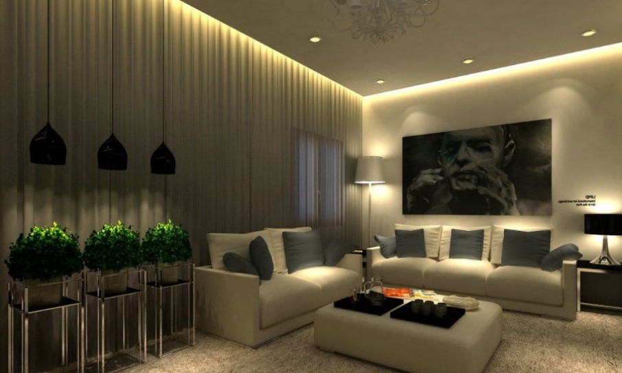 chinese light livingroom