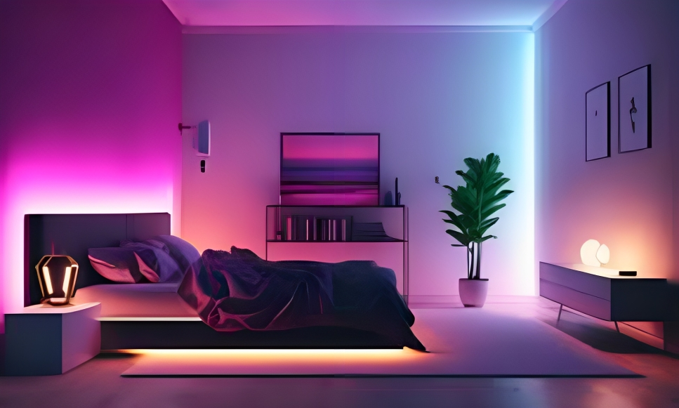 can lights in the bedroom